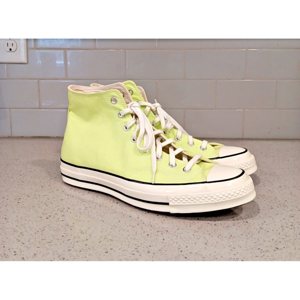 Converse Chuck Taylor 70 Canvas Hi Top Sneakers Citron This A07428C Mens Size